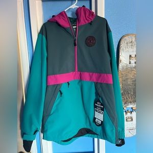 Air blaster Trenchover Spruce/Magenta L